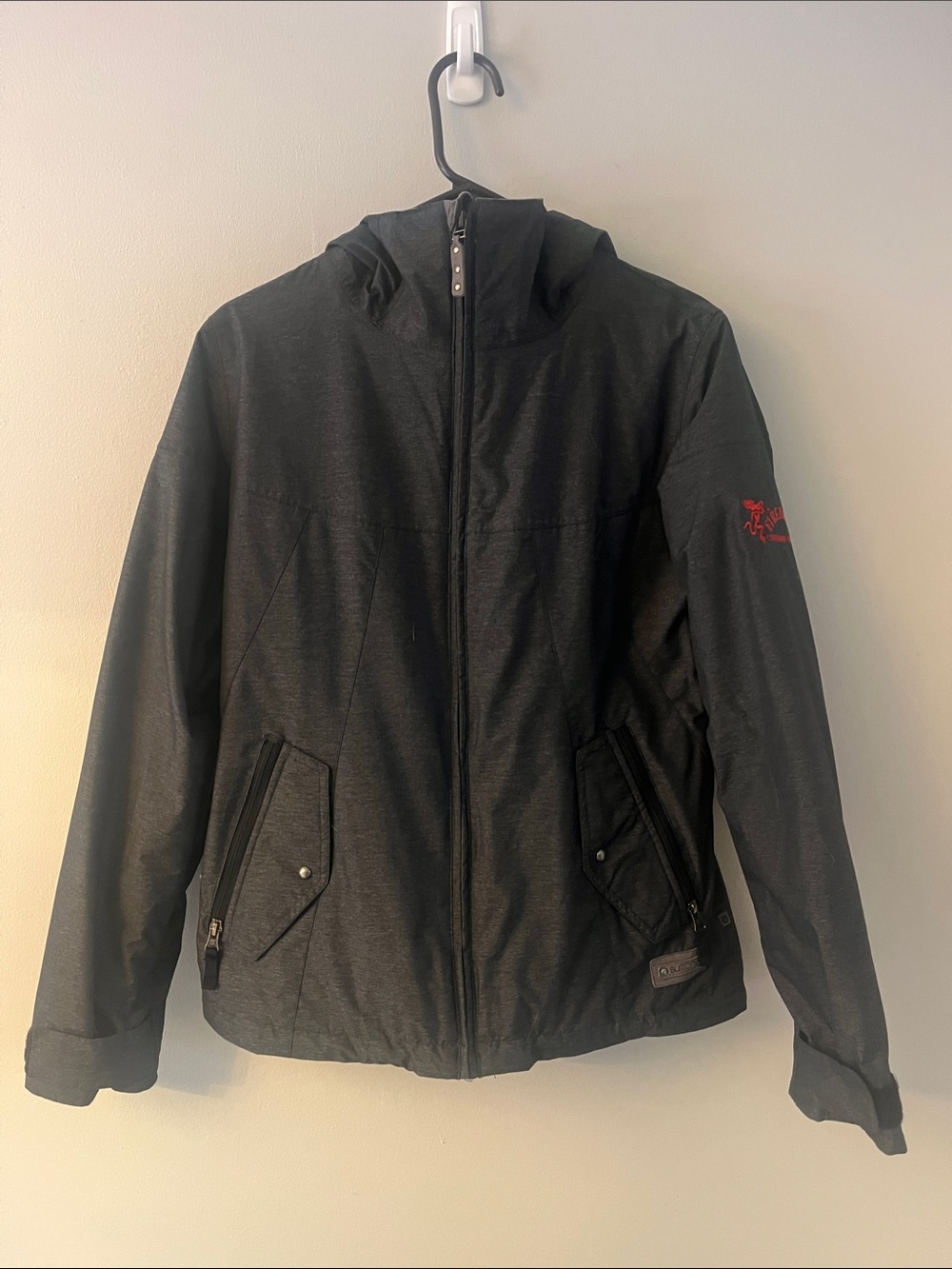 Women’s Burton Grey Hooded Ski/Snowboard Jacket